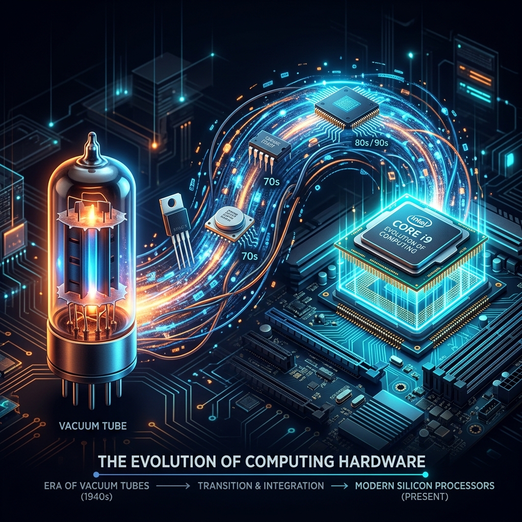 The Evolution of Digital Logic: From Relays to Silicon